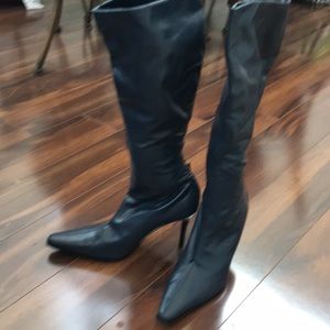 Cathy Jean tall boot 8.5 blue